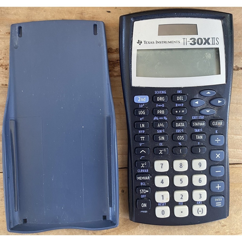 Texas Instruments Calculator TI-30XIIS (Scientific - Dual Power)